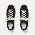 The Lace Up Sneaker - Black