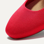 The Square Mary Jane - Lollipop Red