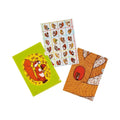 100%ORANGE: Hobonichi Folder Set of 3 for A6 Size (Squirrels Moving Day)