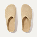 The Casual Clog - Pelican Raffia-Knit