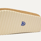 The Casual Clog - Wheat Raffia-Knit
