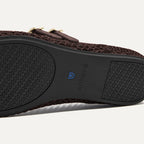 The Double Buckle Mary Jane - Chocolate Mesh