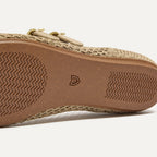 The Double Buckle Mary Jane - Dune Mesh