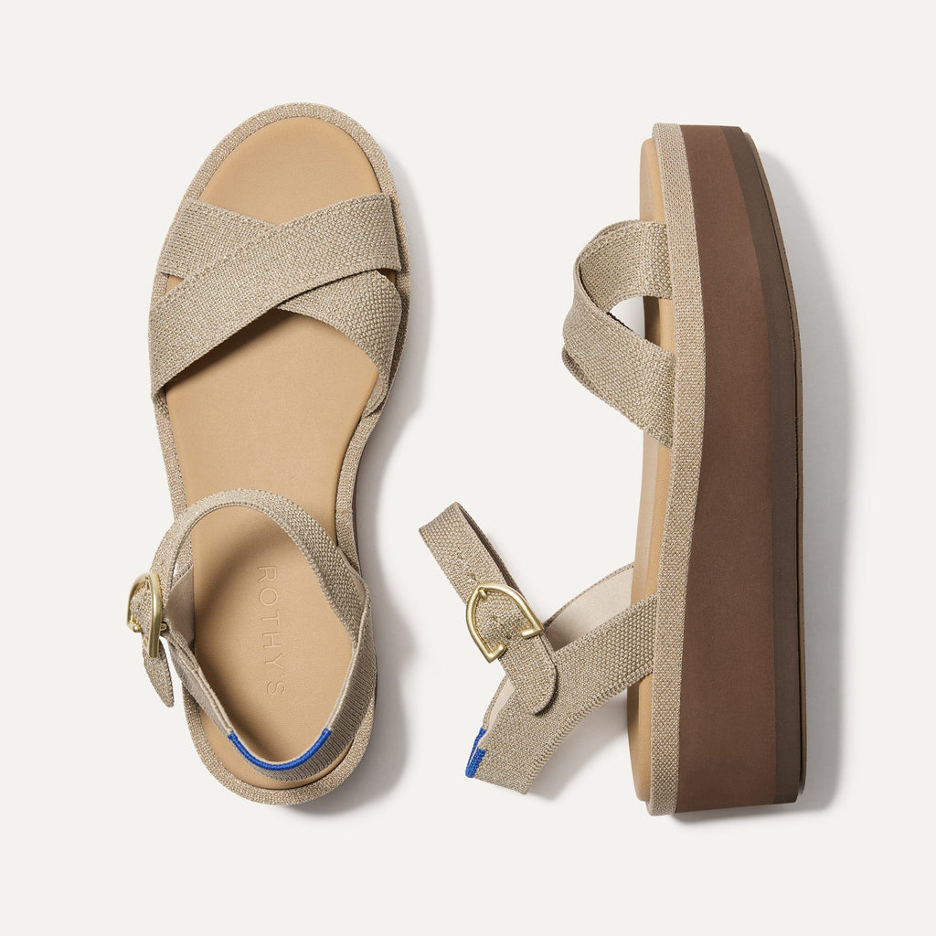 The Criss¨CCross Lightweight Wedge Sandal