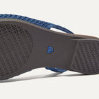The Almond Slingback - Deep Sea Mesh