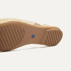 The Almond Slingback - Off White Mesh