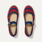 The Espadrille Mary Jane - Cherry Tide