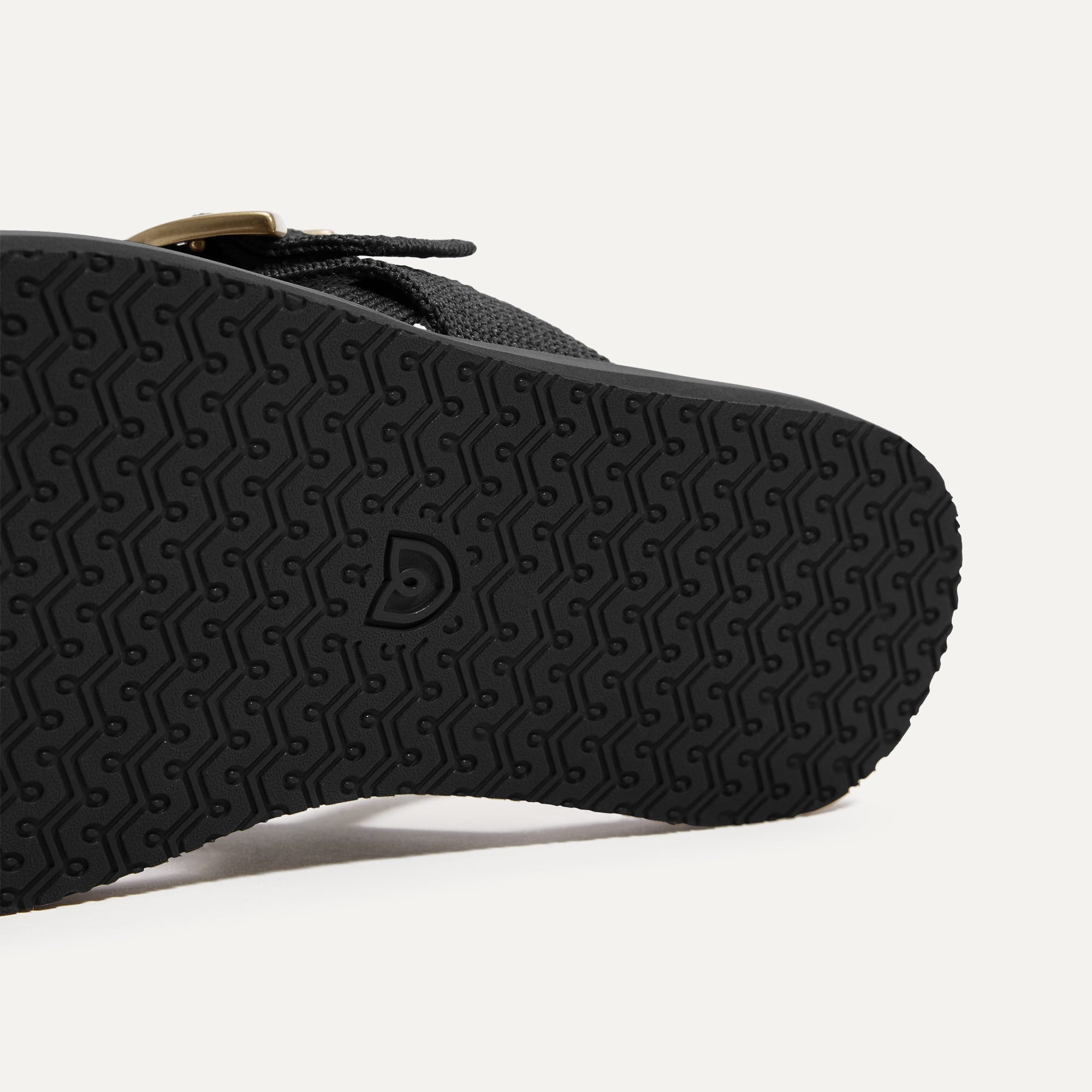 The T¨CStrap Sandal - Black