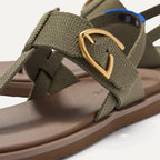 The T¨CStrap Sandal - Safari Green
