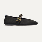 The Max Buckle Mary Jane - Black