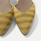 The D'Orsay Point - Daffodil Stripe
