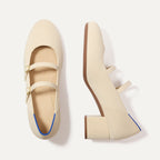 The Double Buckle Mary Jane Heel