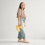 The Kids Clog - White Crochet