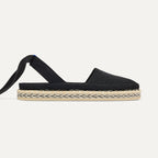 The D'Orsay Espadrille - Black