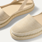 The D'Orsay Espadrille - Seashell