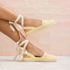 The D'Orsay Espadrille - Sunshine Stripe