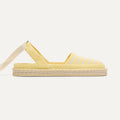 The D'Orsay Espadrille - Sunshine Stripe