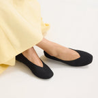 The Max Square Ballerina - Black Mesh