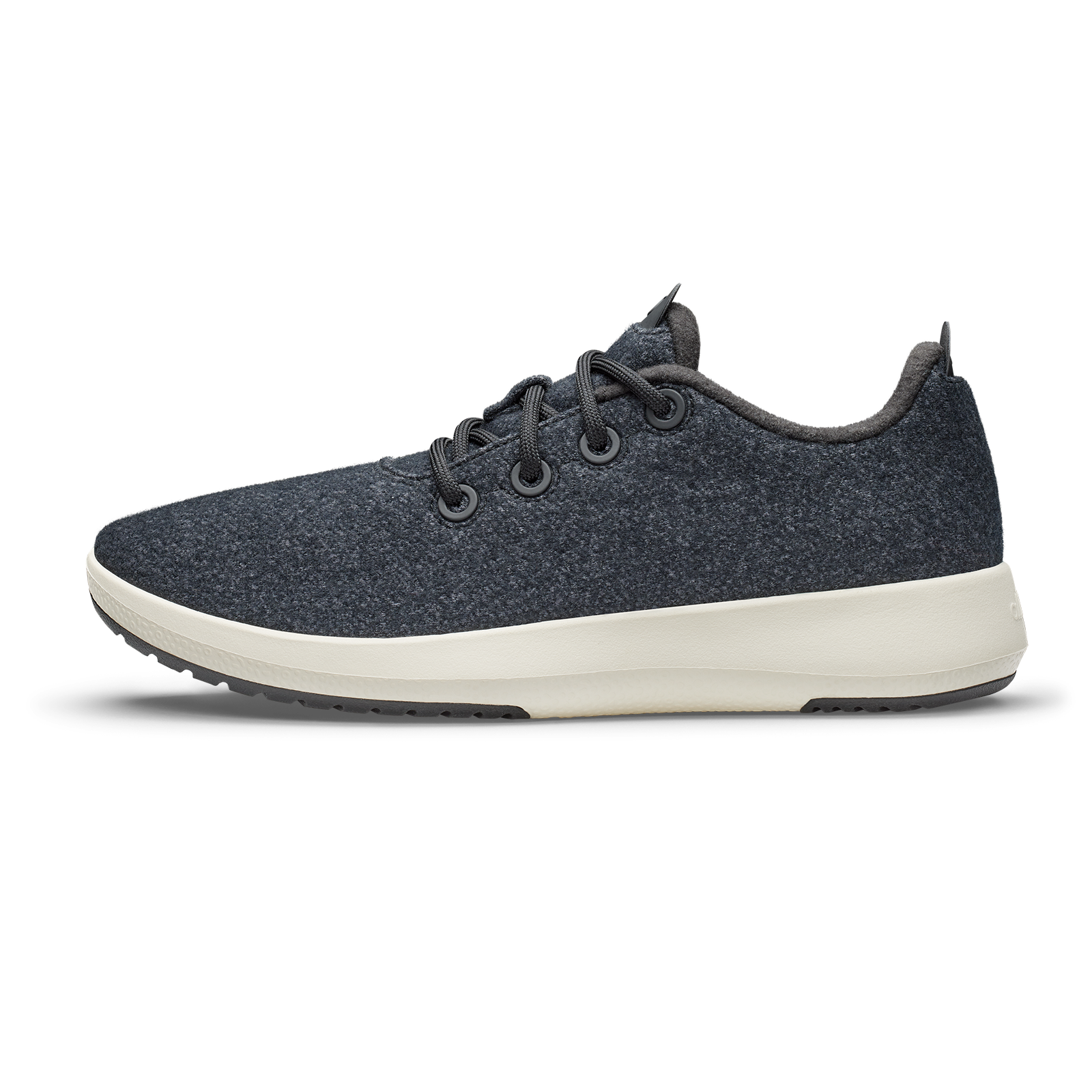 Women's Wool Runner Mizzle - Natural Black (Natural White Sole)
