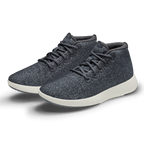 Women's Wool Runner-up Mizzle - Dark Grey (Natural White Sole)