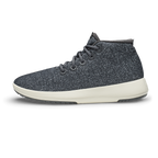 Men's Wool Runner-up Mizzle - Dark Grey (Natural White Sole)