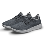 Women's Wool Runner Mizzle - Dark Grey (Light Grey Sole)