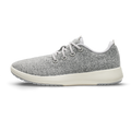 Women's Wool Runner Mizzle - Light Grey (Natural White Sole)