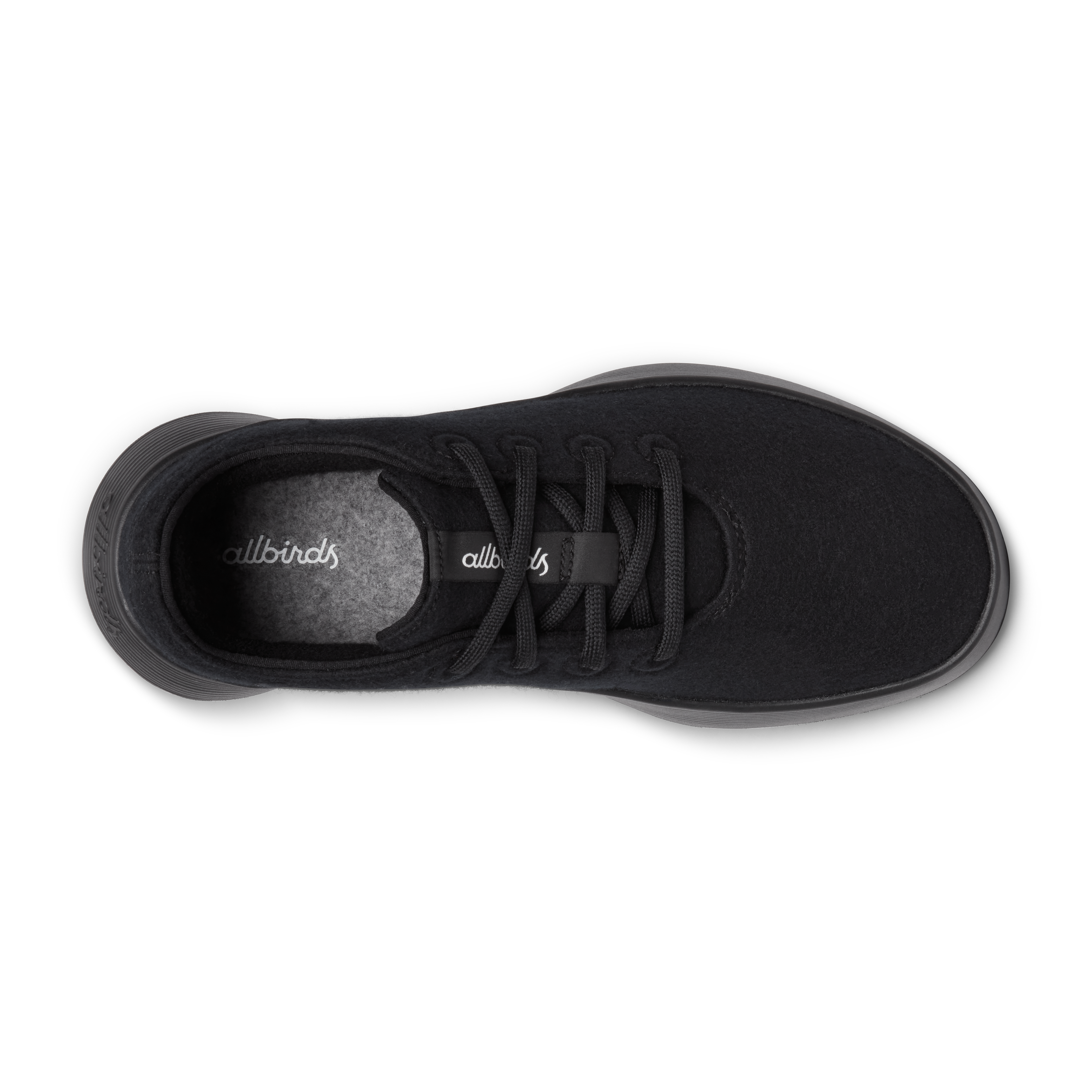 Men's Wool Runner Go - Natural Black (Natural Black Sole)