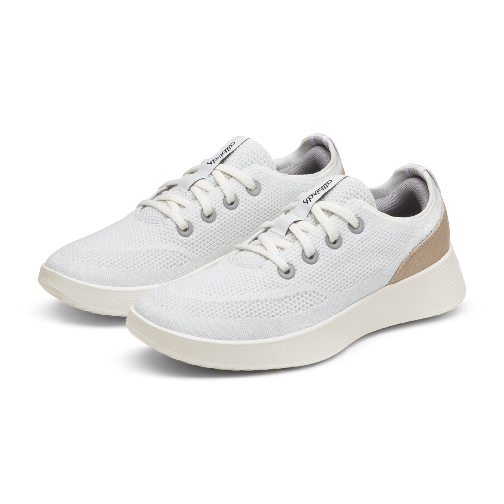 Men's Tree Runner Go - Blizzard/Light Khaki (Natural White Sole)