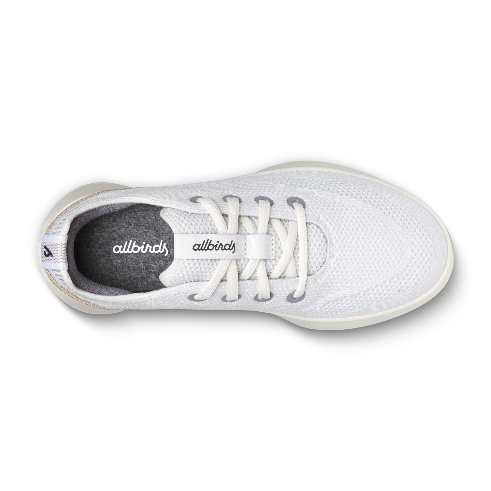 Women's Tree Runner Go - Blizzard/Light Khaki (Natural White Sole)
