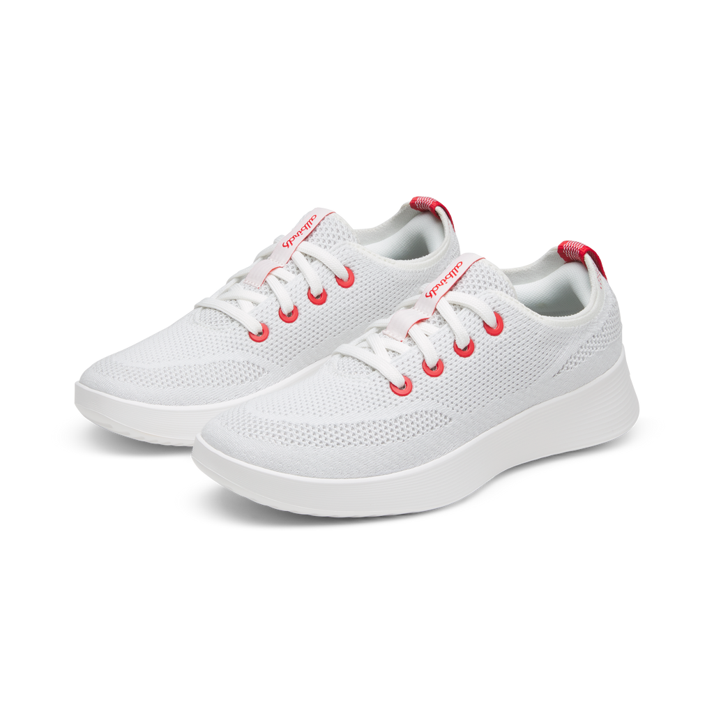 Men's Tree Runner Go - Blizzard/Bold Red (Blizzard Sole)