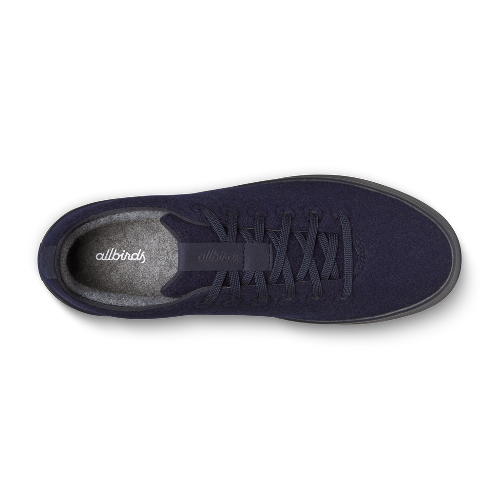 Men's Wool Cruiser - Dark Navy (Dark Navy Sole)