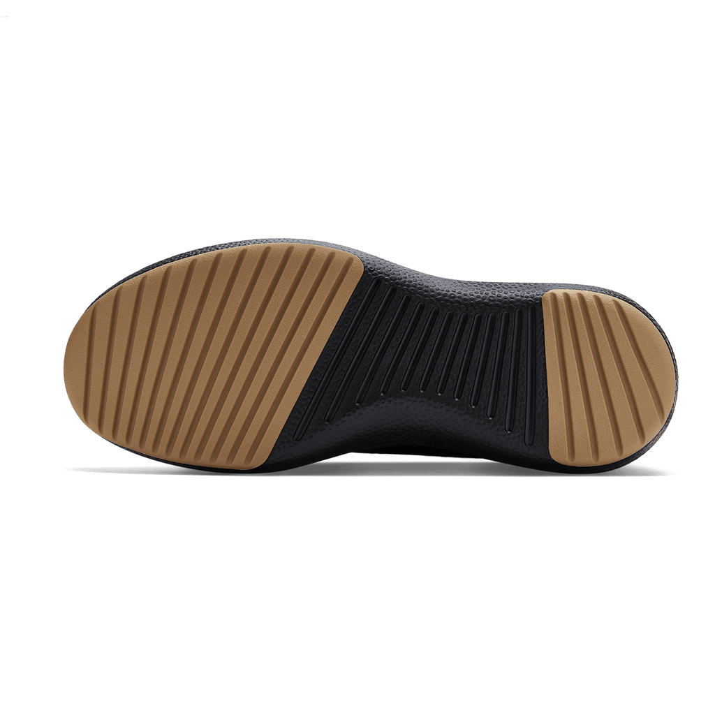 Women's Wool Runner-up Mizzle - Natural Black (Rugged Khaki Sole)