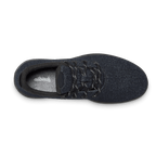 Women's Wool Runner-up Mizzle - Natural Black (Rugged Khaki Sole)