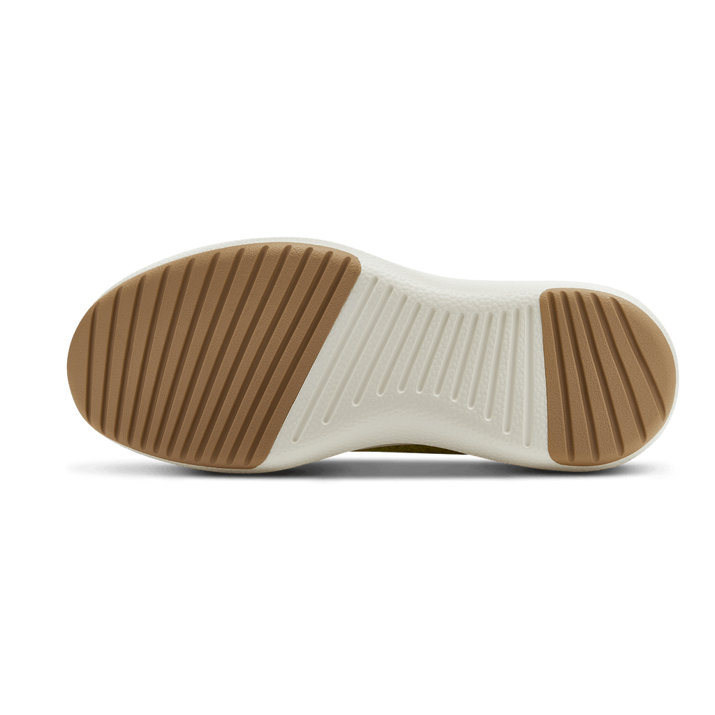 Women's Wool Runner-up Mizzles - Hazy Lime (Natural White Sole)