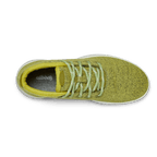 Women's Wool Runner-up Mizzles - Hazy Lime (Natural White Sole)