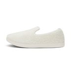 Smallbirds Wool Loungers - Big Kids - Natural White Fluffs (Natural White Sole)