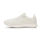 Smallbirds Wool Runners - Big Kids - Natural White Fluffs (Natural White Sole)