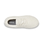Smallbirds Wool Runners - Big Kids - Natural White Fluffs (Natural White Sole)