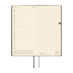 Hobonichi Techo Weeks 2027 - Smooth: Caf¨¦ au Lait - Famous | Online Store