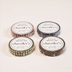 Dot Washi Tape - Brown - Famous | Online Store