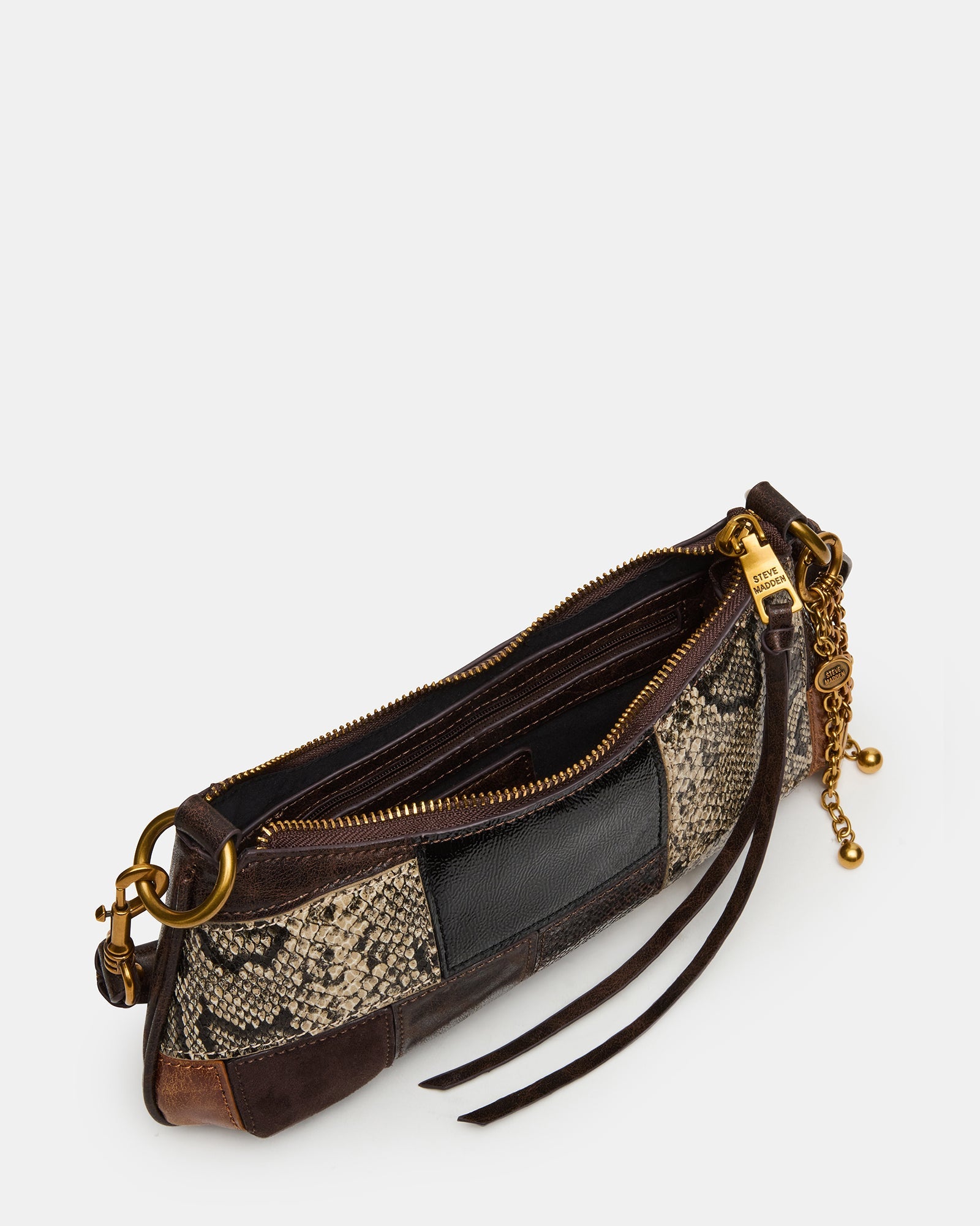 IRINA PATCHWORK BAG BROWN MULTI