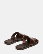 YUSSUF BROWN LEATHER