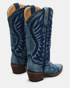 ALBANY DENIM FABRIC WIDE CALF
