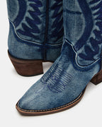 ALBANY DENIM BOOT & ALBANY BAG BUNDLE