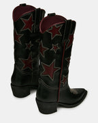 ALBANY STAR BLACK RED