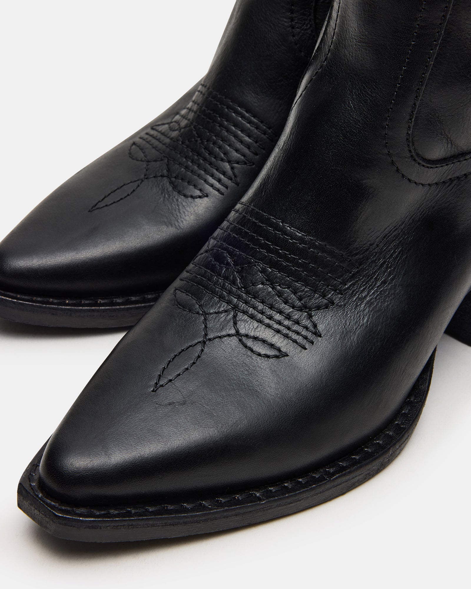 ALBANY BLACK LEATHER