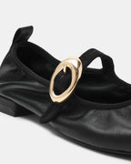 DAFFIA BLACK LEATHER