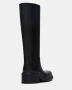 DAVOS BLACK LEATHER