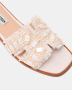 HADYN SHELL BONE RAFFIA
